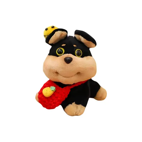 DUOAI Мед Пчелка Щенок Брелок Куклы Плюшевый Брелок 13 см Рекомендуемая высота
