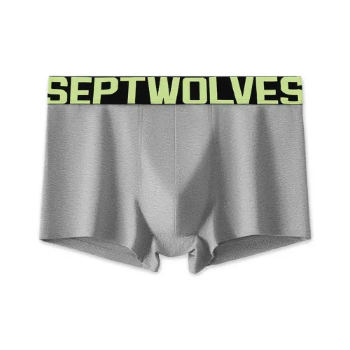 SEPTWOLVES Трусы Мужские 1 Пачка Светло-Серый