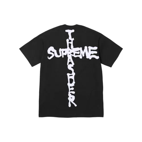 Supreme Thrasher Co Бренд Унисекс Футболки