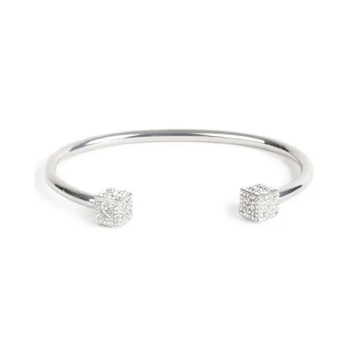 Off Белый Латунь Браслеты Мужской Серебряный