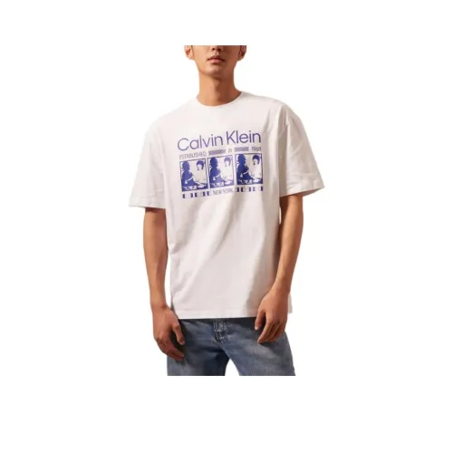 Calvin Klein Rainbow Series T-Shirt Мужская Moon White