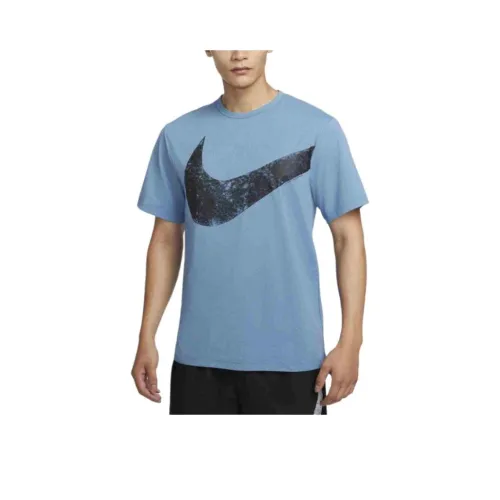 nike Dri Fit UVHYVERSE T Рубашка Мужская Эгейское море Бурно-синий