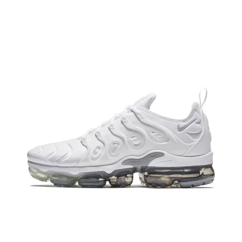 Nike Air Vapormax Plus Low Топ Повседневные Беговые Кроссовки Мужские Белые
