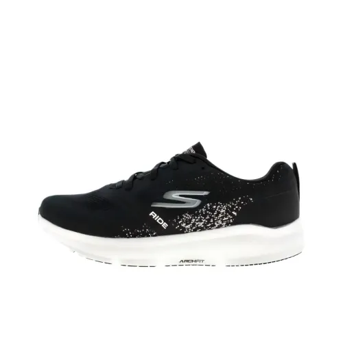 Skechers GORUN RIDE X Low Топ Беговые кроссовки Мужской Черный
