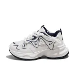 Белый/темно-синий