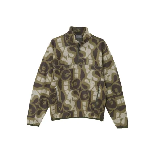 HYSTERIC GLAMOUR совместный бренд Хаки Мужские Свитшоты