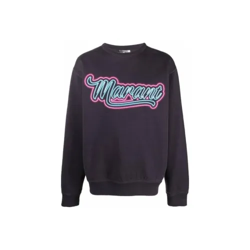 ISABEL MARANT Фиолетовый Мужской Свитшот