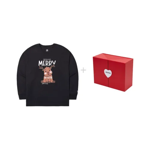 New Era Рождество Heartfelt Casual Pullover Crew Neck Long Sleeved Sweatshirt Unisex