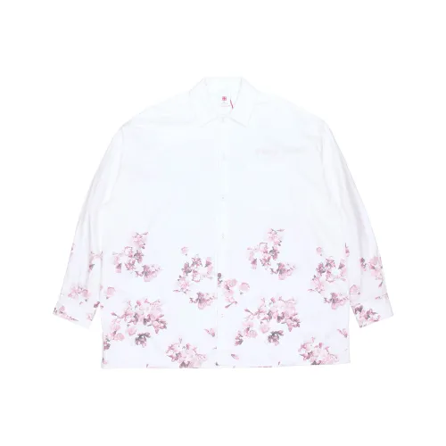 LINING Рубашка Унисекс Стандартная Белая