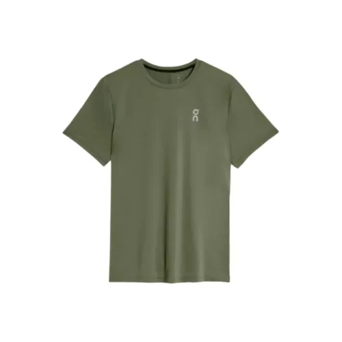 On Зеленый Мужской T-Рубашки