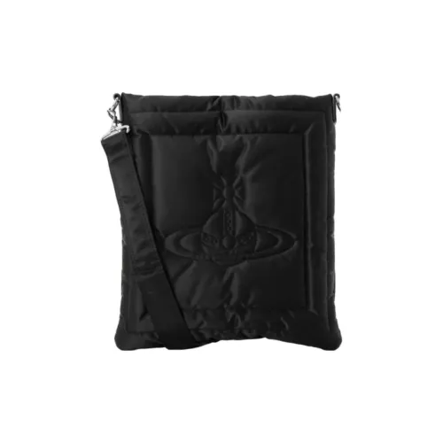 Vivienne Westwood Нейлоновая Сумка через плечо Унисекс Черная