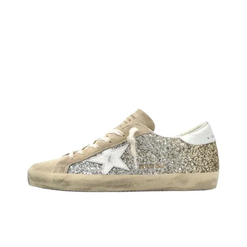 Golden Goose Супер Звезда Low Топ Скейтборд Кроссовки Женские Светлый Умбра