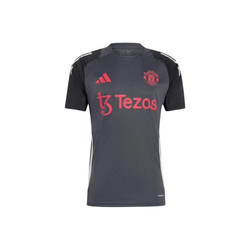 Adidas Tiro 24 Manchester United Спортивная рубашка мужская серого цвета