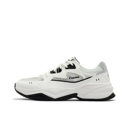 361° Sailing Series Дышащий и Износостойкий Низкий Топ Кроссовки для бега Мужские Белый Черный