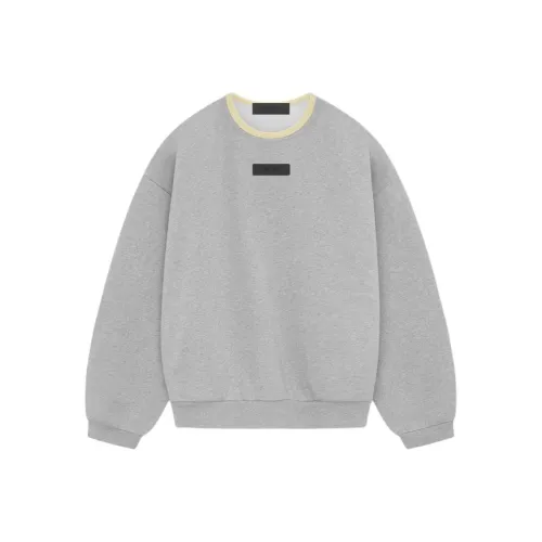 Fear of God Essentials SS24 Drop2 Crewneck Свитшот Мужской Светлый Фотиния Серый Светлый Меланжевый GREY