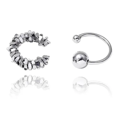 QIANFANGDAHUANGYE Титановая сталь Нижняя заколка Серьги On Женские