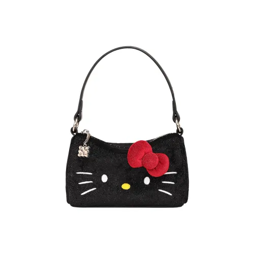 TOUTOU HELLO KITTY Collaboration Хелло Китти Ткань Сумка Обычный Женский Орео Черный