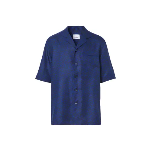 Burberry Мужские Синие Рубашки