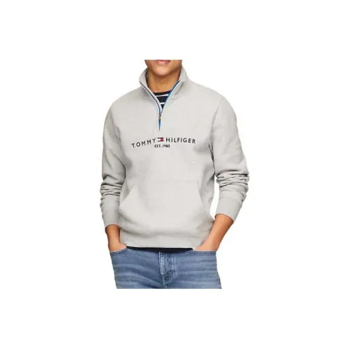 Tommy Hilfiger Толстовка Мужская Серого цвета