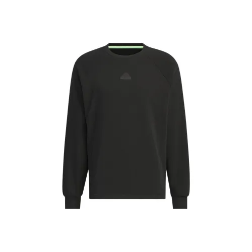 Adidas Tech Rain CREW SWEATSHIRT Мужской Черный