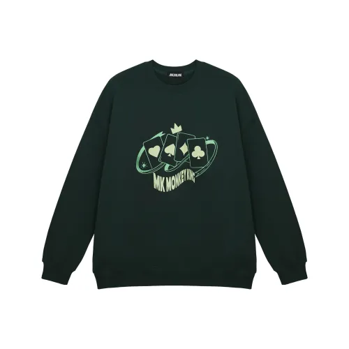 MK MONKEY KING Свитшот Унисекс Бирюзовый