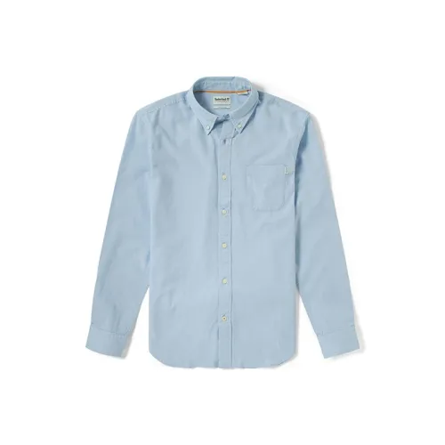 Timberland Рубашка Мужская Небесно-Голубая