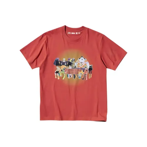 UNIQLO x One Piece Коллаборационная Edition Рубашка Унисекс Темно-оранжевый