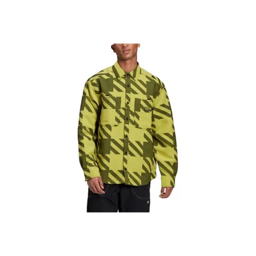 Adidas Originals Зеленые Мужские Рубашки