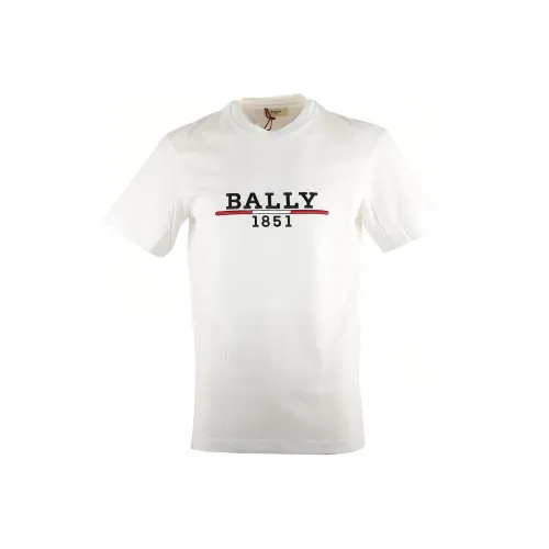 BALLY Белая Мужская T-Рубашка