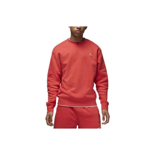 Jordan Brooklyn Fleece Свитшот Мужской Арбузно-Красный