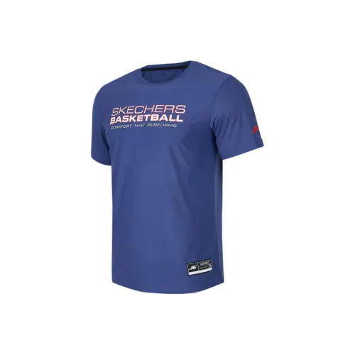 Skechers T-Shirt Мужской Deep Cobalt Blue