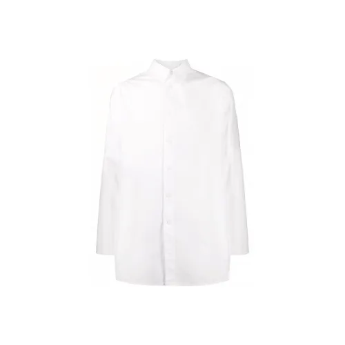 Yohji Yamamoto Белые Мужские Рубашки