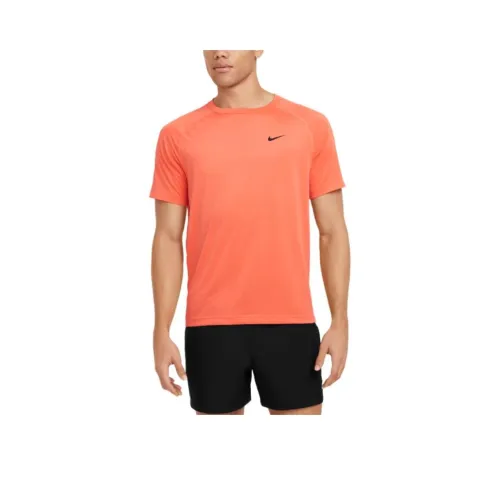 nike Dri Fit READY T Рубашка Мужская Светло-дикий манго