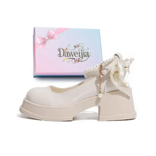 Dawei's House Грубый каблук Высокие каблуки Женские Подарочный набор в коробке