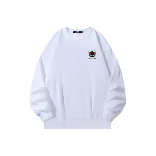 GXXX Осенний Зимний Комплект Круглый Вырез Пуловер Толстовка Унисекс