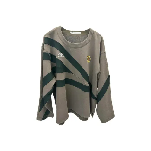 Umbro x Children of the Discordance совместный товар FW24 Толстовка унисекс зеленый серый