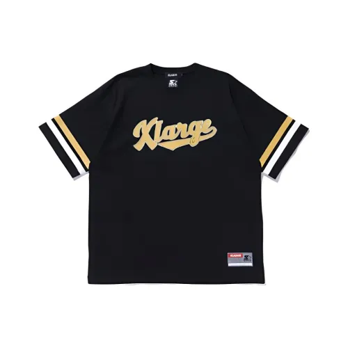 STARTER x XLARGE FW24 T-Shirt Унисекс Черный Желтый Белый