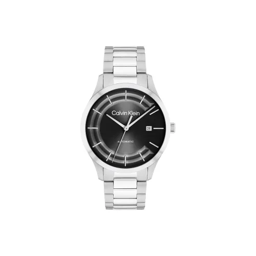 Calvin Klein Автоматический Механический Movement Унисекс Рыцарь Часы 40 мм Черные