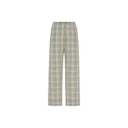 THE ROW Пижамные штаны женские зеленые