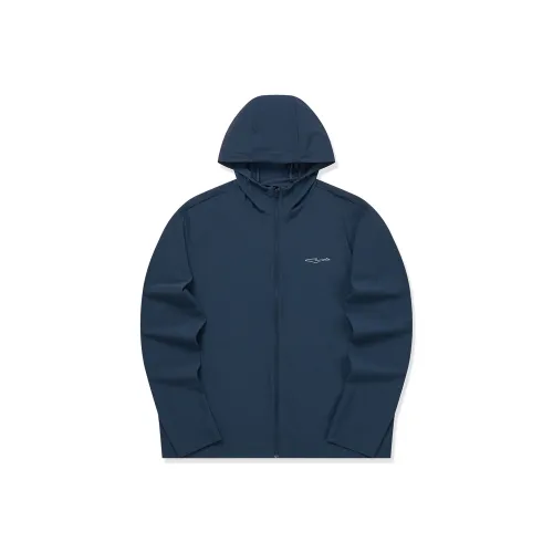 Erke Super Light Дышащий Быстросохнущий Защита от ультрафиолета Охлаждающий Унисекс Каменный Синий