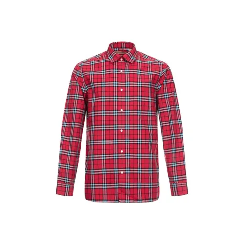 Burberry Рубашка Мужская Ярко-Красная