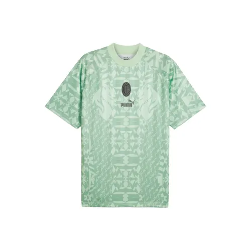 PUMA AC MILAN FW24 T Рубашка Мужская Свежая Мятная