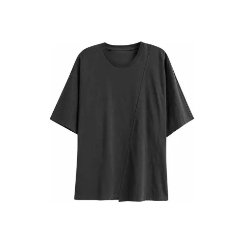 hacikis Черные Мужские T-Рубашки