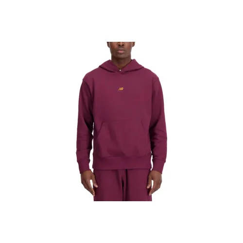 New Balance совместный бренд Бургунди Мужские Толстовки
