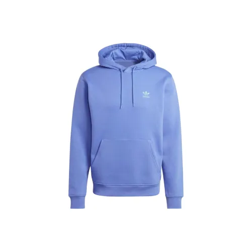 Adidas Originals TREFOIL ESSENTIALS HOODIE Толстовка Мужская Синяя