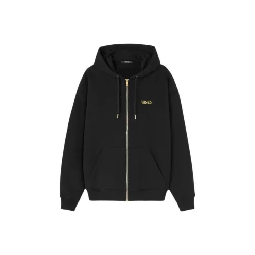 VERSACE SS24 Свитшот Мужской Черный