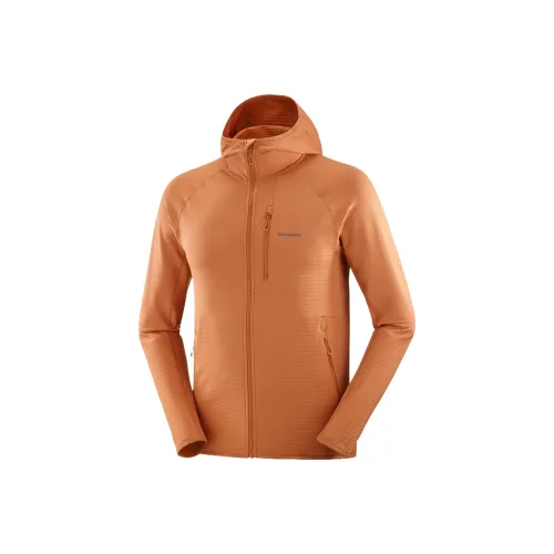 SALOMON ESSENTIAL LIGHTWARM Куртка Мужская Оранжевая Желтая