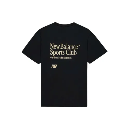New Balance совместная черная мужская футболка T-Shirt