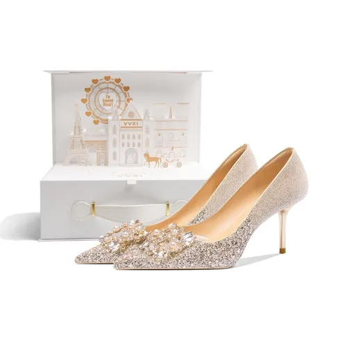VVKI Узкий каблук Высокие каблуки Женские Золото