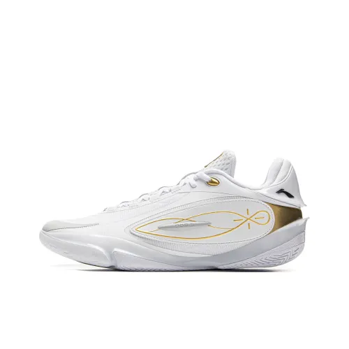 LINING Wade 808 5 ULTRA Баскетбольные кроссовки Низкий Топ Белый Мужской